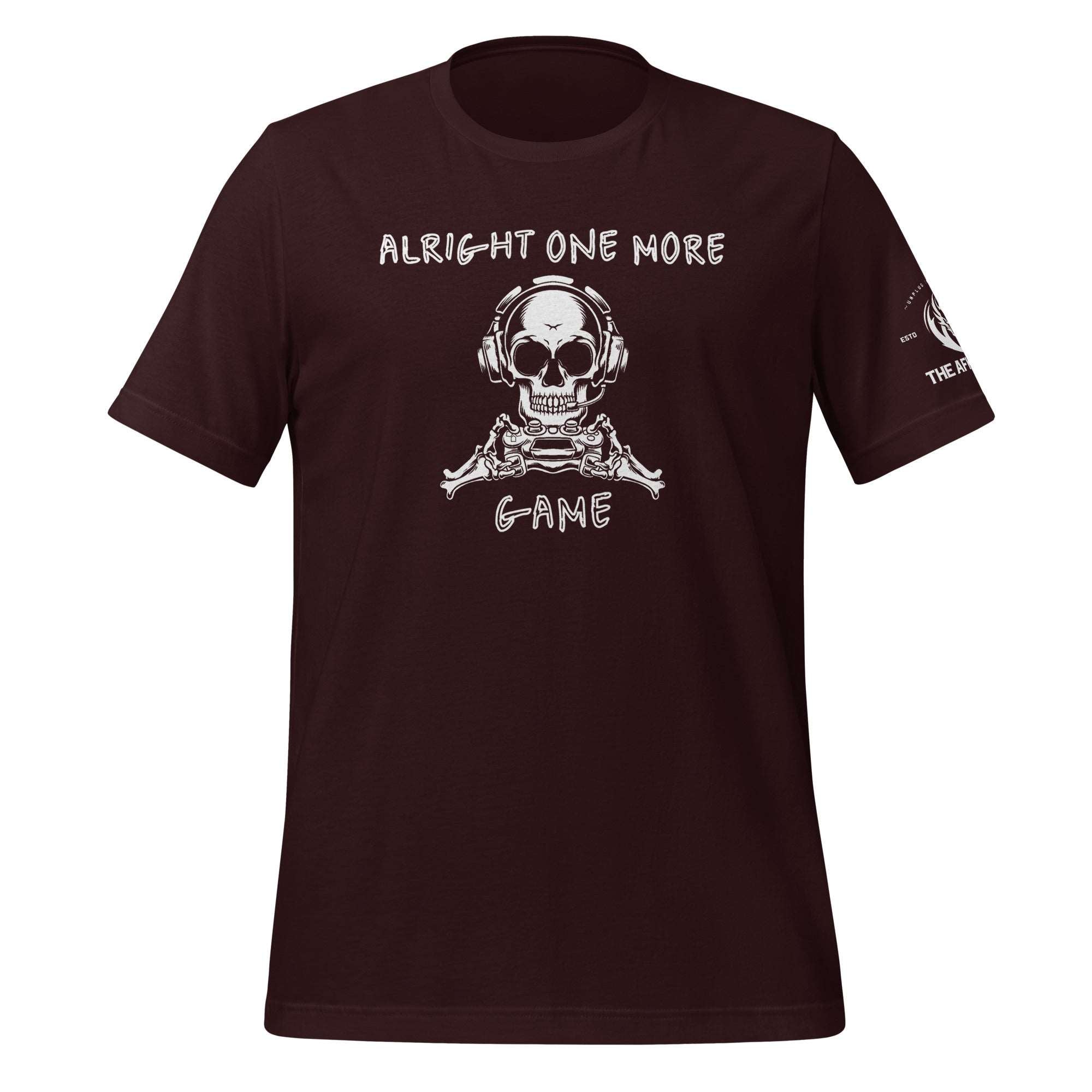 Alright One More Game Shirt